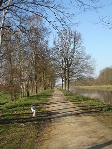 Wanderweg am Kanal